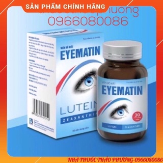 ✅[HÀNG CHÍNH HÃNG]Viên bổ mắt EYEMATIN-Tăng thị lực,chống thoái hoá điểm vàng,