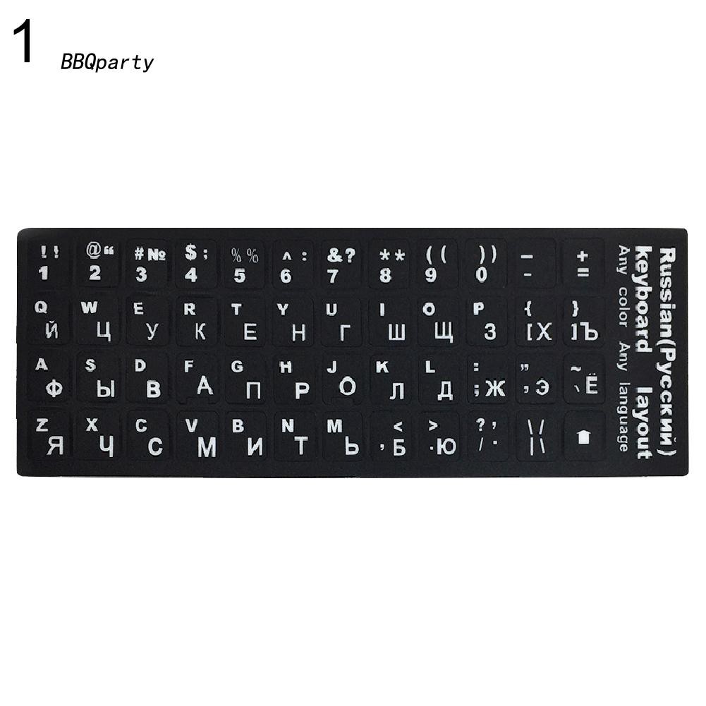 Miếng dán chữ tiếng Anh cho bàn phím máy tính | BigBuy360 - bigbuy360.vn