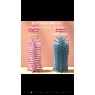 💖Cọ bình sữa silicon 360 độ siêu mềm, con siêu sạch💖