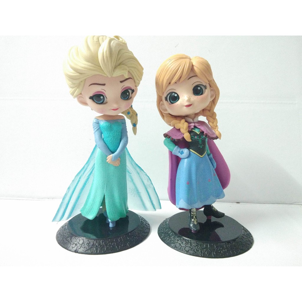 Đồ chơi mô hình công chúa Disney - Hai chị em Elsa và Anna