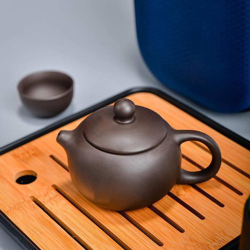 Ấm, Chén, Hũ đựng Trà, Túi đựng chống sốc du lịch