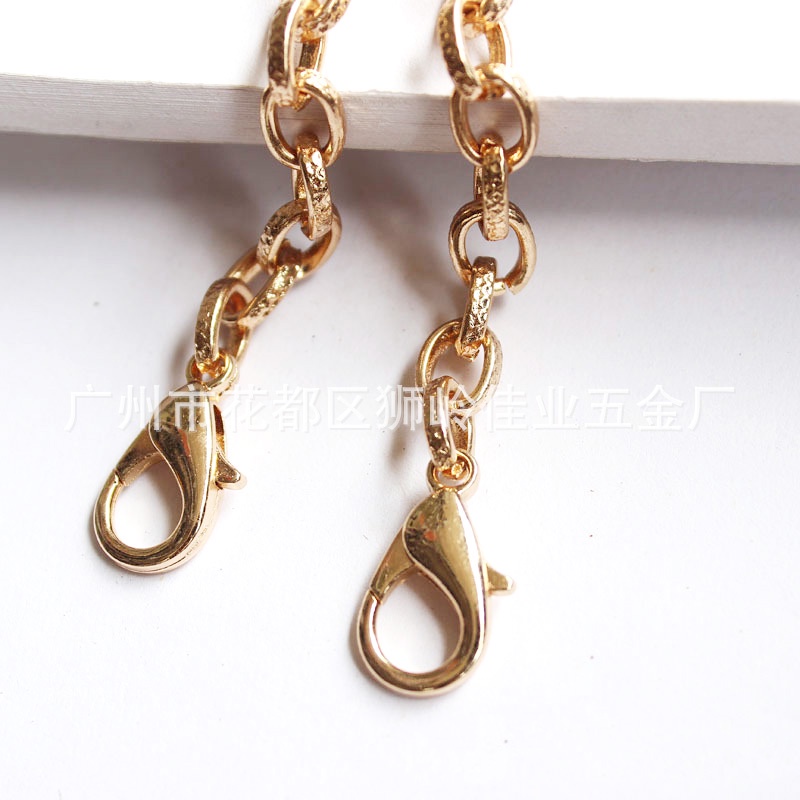 Dây Xích Đeo Túi Xách Khắc Hoa Văn 7mm Độc Đáo - LoanTay