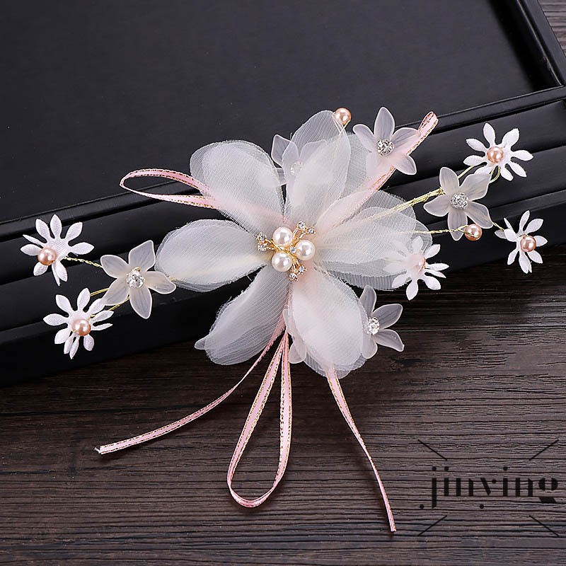 GETNOIVAS Phụ kiện cài tóc hình hoa xinh xắn cho cô dâu