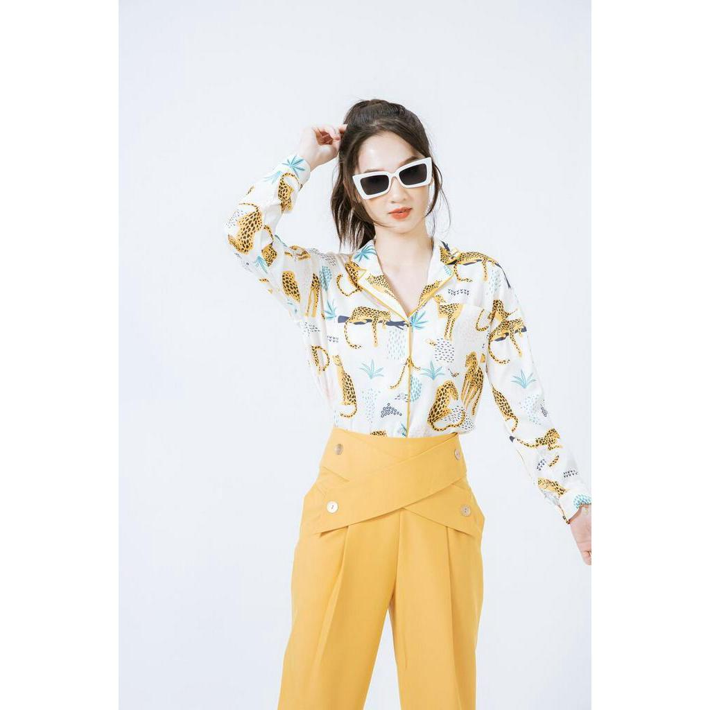 Áo cổ 2 ve HT con báo CCHAT