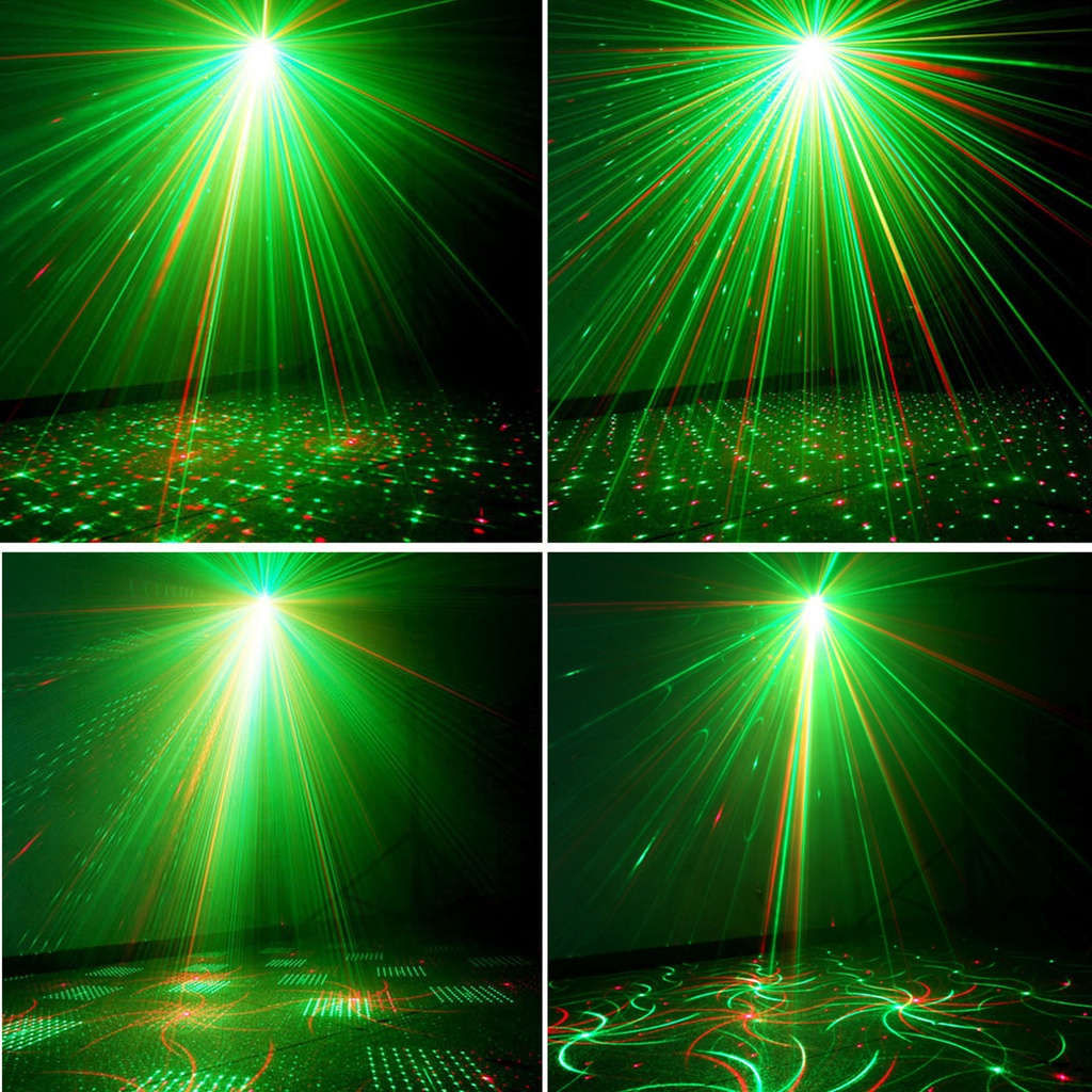Đèn LED Laser Chiếu Sáng Sân Khấu Tiệc Disco Độc Đáo