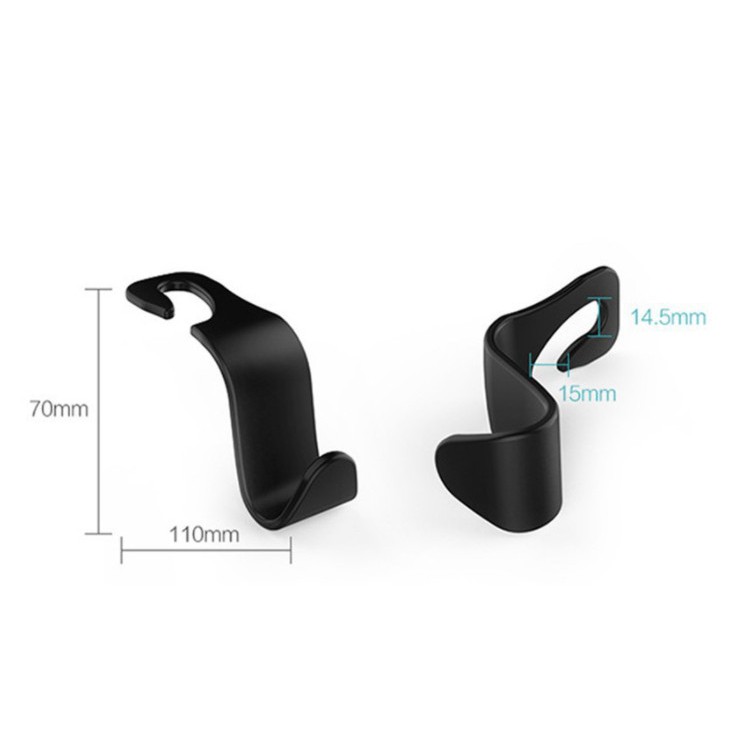 Móc treo đồ gắn sau ghế ô tô tiện lợi | BigBuy360 - bigbuy360.vn