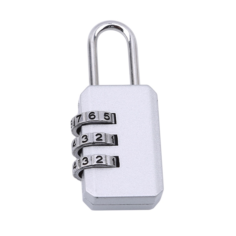 Ổ Khóa Hành Lý 3 Chữ Số Mini Bằng Kim Loại