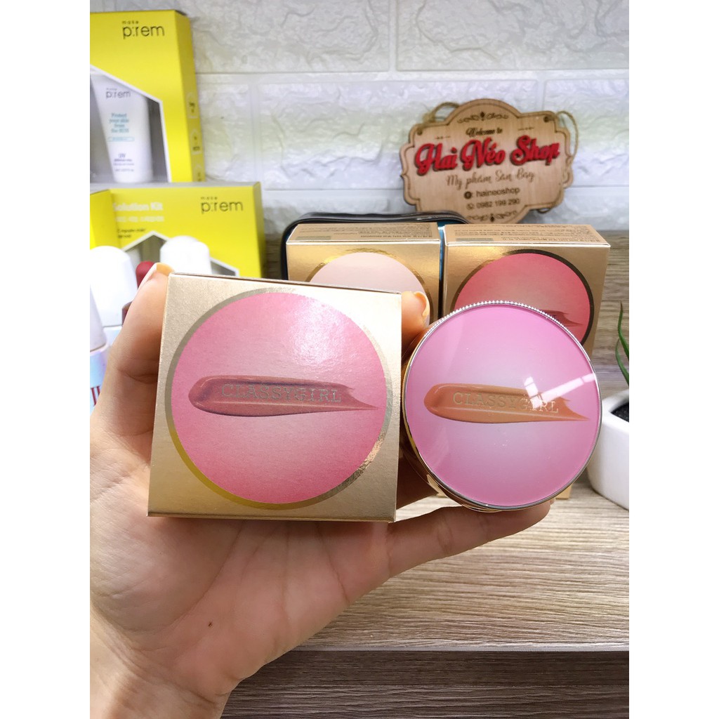 CUSHION Tạo khối, Highlight, Má hồng cam, Má hồng baby nhà CLASSYGIRL (Hàn quốc) | BigBuy360 - bigbuy360.vn