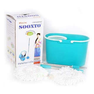 [189k]Bộ chổi Lau nhà thái 360° Sooxto siêu sạch