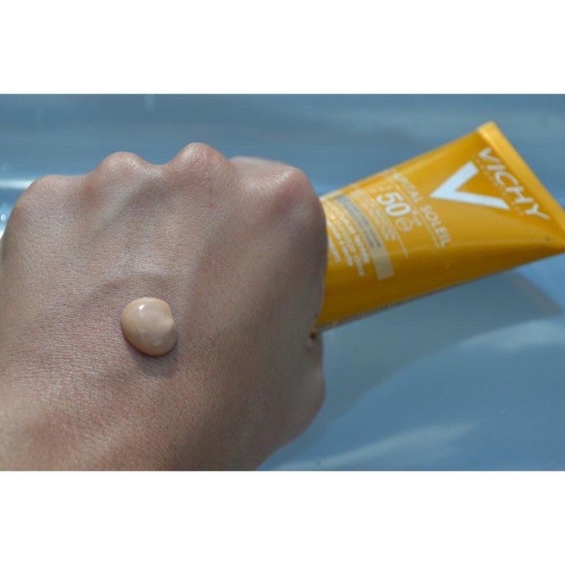 Kem Chống Nắng Che Khuyết Điểm Vichy Capital Soleil BB SPF50+ 50ml [HÀNG CHÍNH HÃNG]