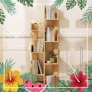 Kệ sách hình cây - kệ sách gỗ xương rồng 8 ngăn