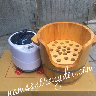 Thùng xông đầu gỗ thông (không kèm máy)