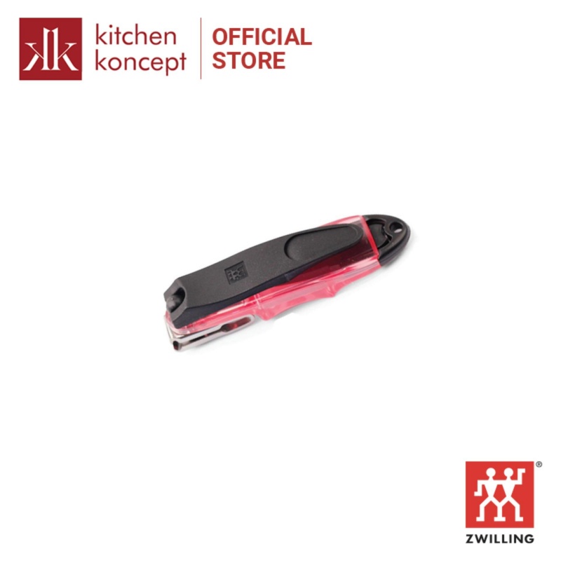 ZWILLING - Bấm móng tay Classic inox màu đỏ