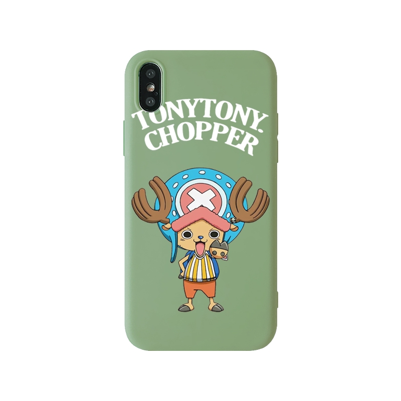 Ốp điện thoại bằng silicon in họa tiết hoạt hình One Piece cho iPhone 6/6s 6plus/6splus 7/8 7plus/8plus X/XS XR XSMax | BigBuy360 - bigbuy360.vn