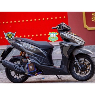Tem rời dán xe vario 150 2017 indo dán xe xám - bi decal