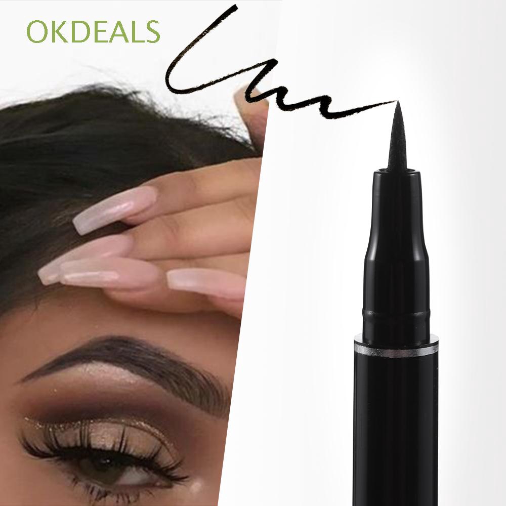 Kẻ mắt dạng lỏng đầu cọ mềm chống nước giữ màu sắc bền lâu trôi