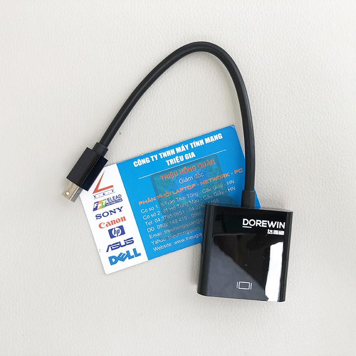 Cáp Mini Displayport To VGA - Dorewin C1110