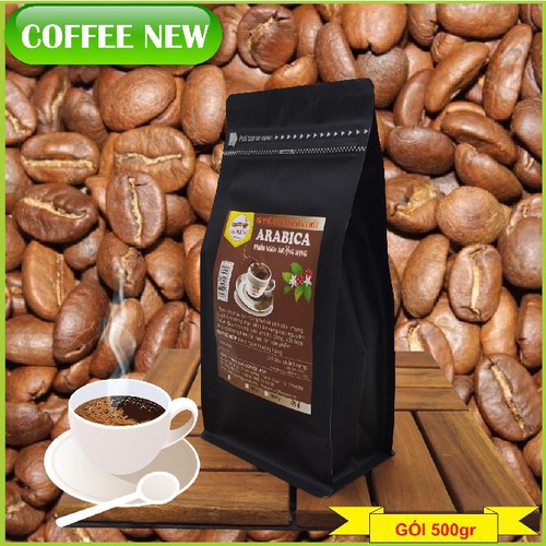 1Kg (2 Gói 500gr) Cafe ARABICA và ROBUSTA - TẶNG THÌA ĐONG CAFE- Hương Thơm Thanh Thoát -Vị Chua Thanh -- Coffee New