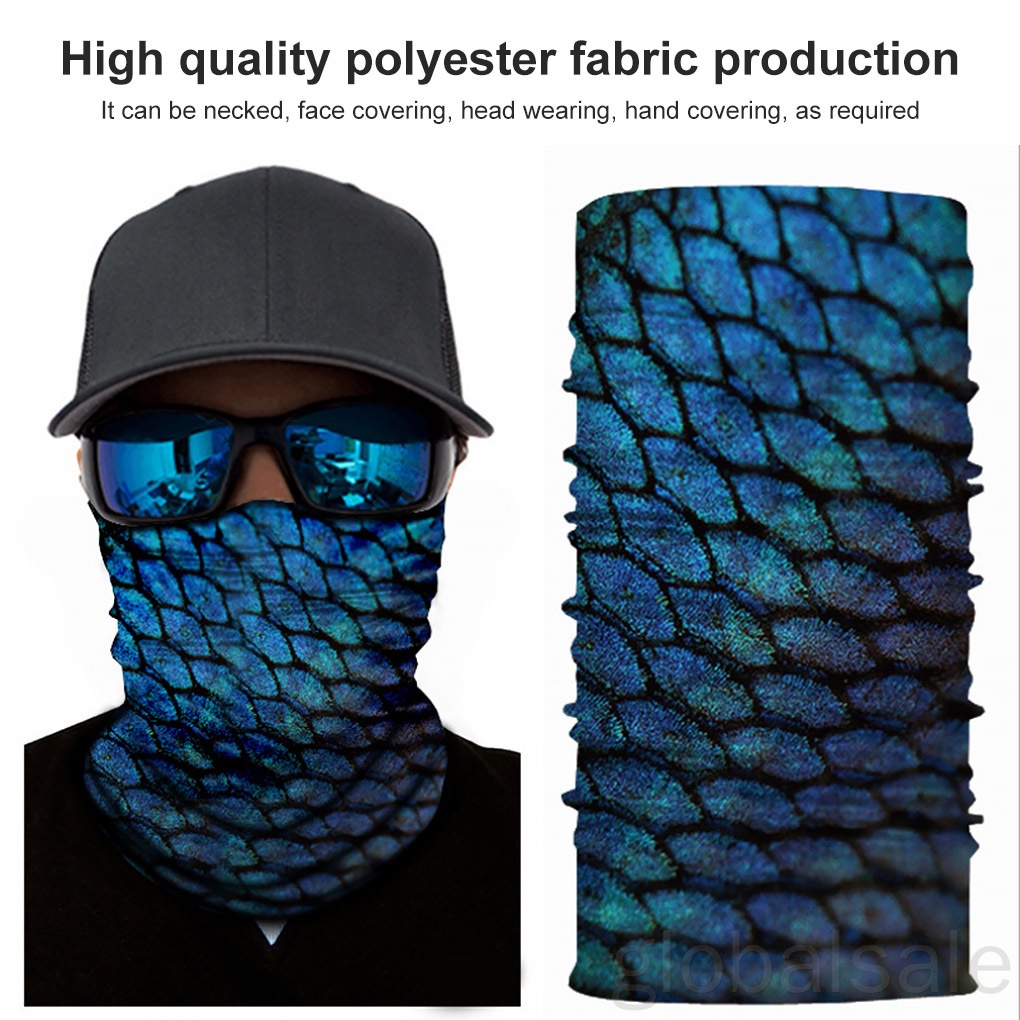 Khẩu trang chống nắng/ gió/ tia UV thoáng khí tiện dụng cho người đi xe đạp S46