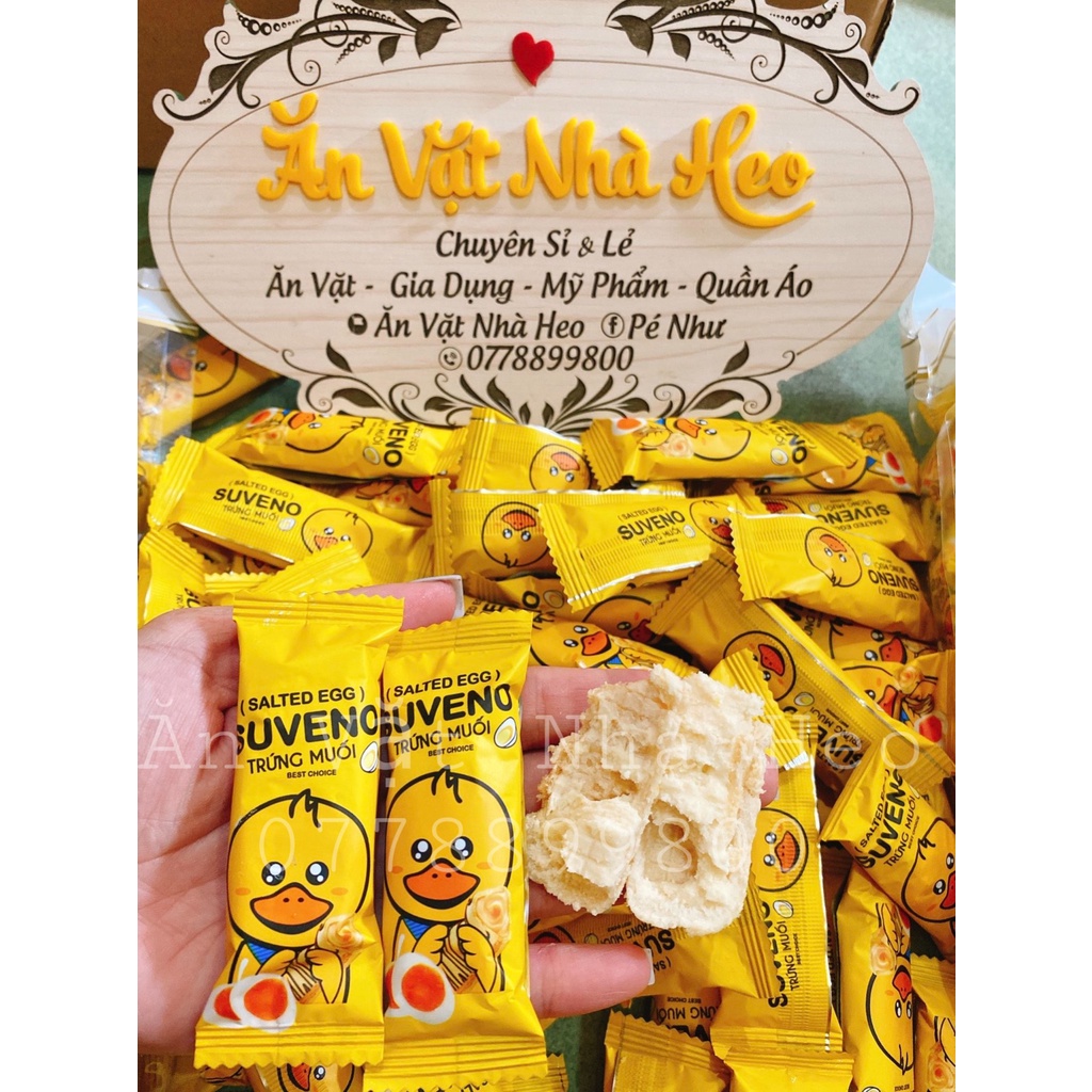Bánh sữa chua giòn vị Trứng Muối gói 500gr