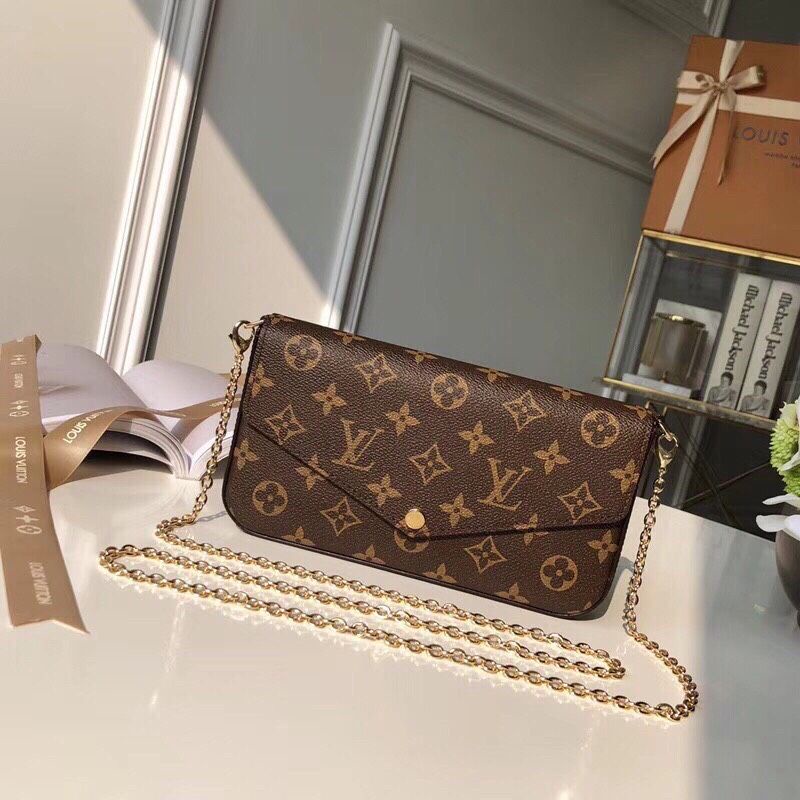 Clutch nữ LV bộ 3 siêu vip bản đẹp xuất sắc