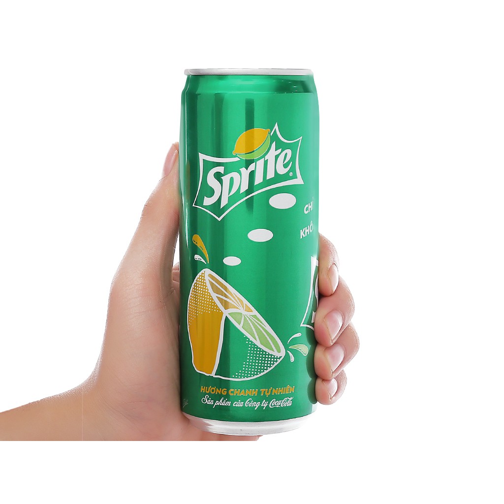 Nước Giải Khát Coca/Sprite/Fanta Lon 330ml