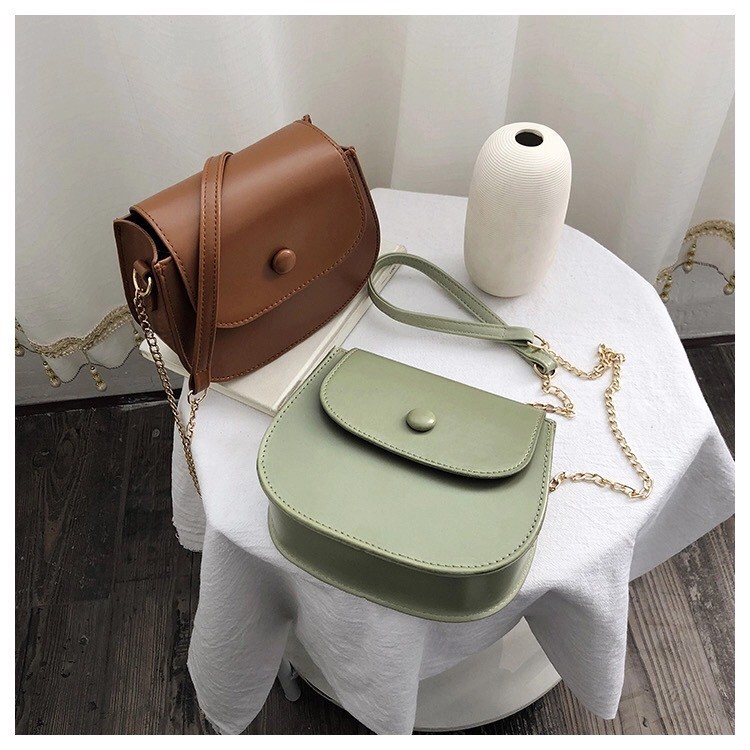 [Mã 153FASHIONSALE1 giảm 10K đơn 50K] Túi đeo chéo  𝑭𝑹𝑬𝑬𝑺𝑯𝑰𝑷  Túi xách nữ ulzzang dáng tròn siêu xinh TD11