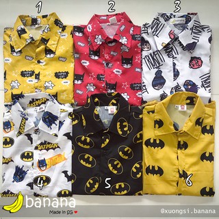 [🍌Banana]- Áo sơ mi hoạt hình 03 (M, L, XL)