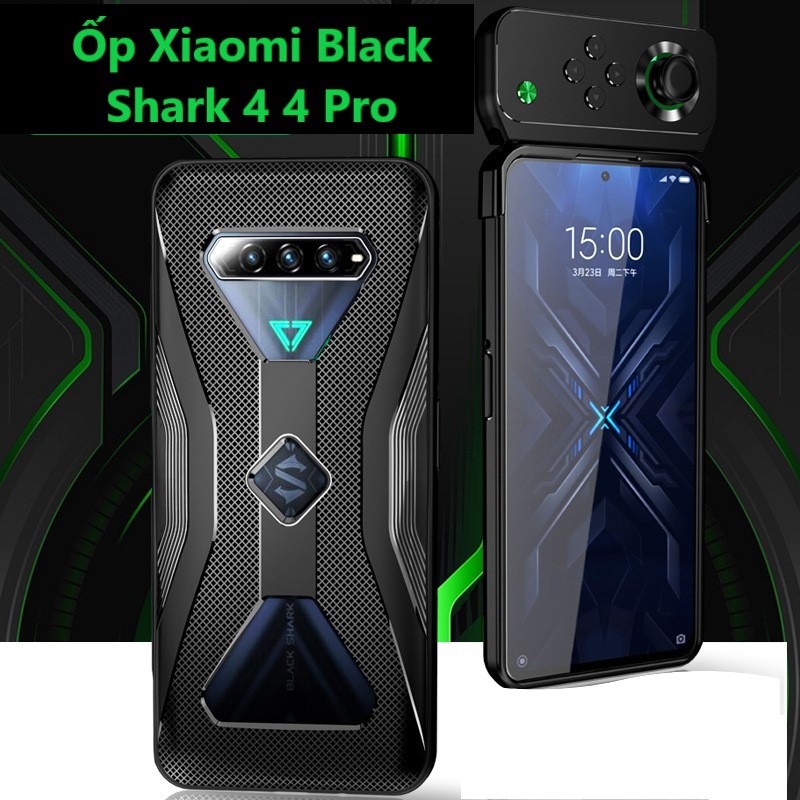 Ốp Lưng TPU Silicon Xiaomi Black Shark 4 4 Pro chống sốc, tản nhiệt, thoát khí cao cấp