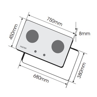 Bếp Ga Faster FS-217R