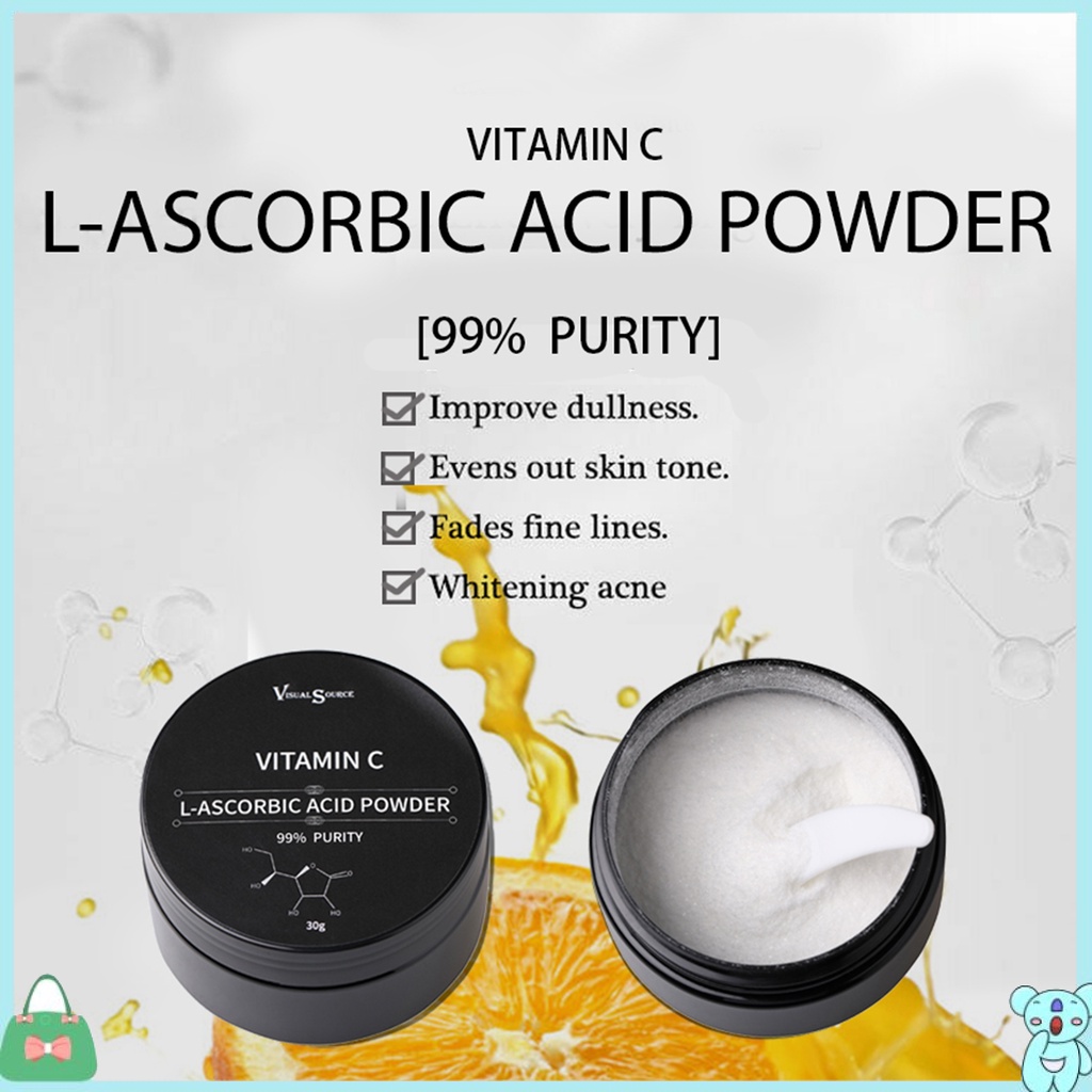 (Hàng Mới Về) Bột Vitamin C Nuôi Dưỡng Da Mặt Chống Lão Hóa 30g
