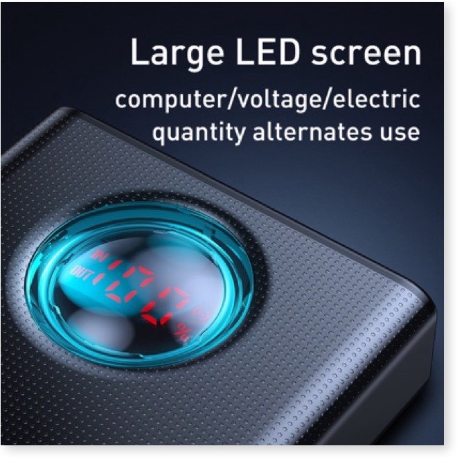 Sạc dự phòng Baseus 65W PD 30000mAh sạc nhanh dùng cho Smartphone, iPad ,Laptop Macbook