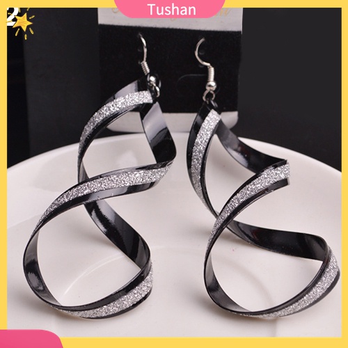 [TS] - Bông Tai Dạng Móc Xoắn Ốc Làm Quà Cưới / Đính Hôn Cho Cô Dâu