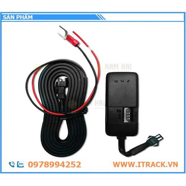 Thiết bị định vị xe máy, xe đạp điện iTrack S101 Tặng Sim 4G 1 năm