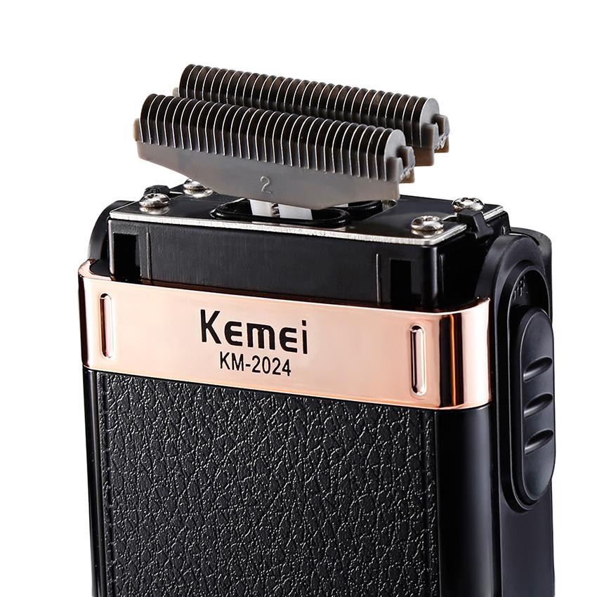 Bộ 2 lưỡi cạo khô kemei km-2024 và lưới cắt