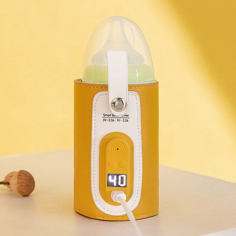 Vỏ Bọc Sưởi Ấm Bình Sữa USB Cho Bé