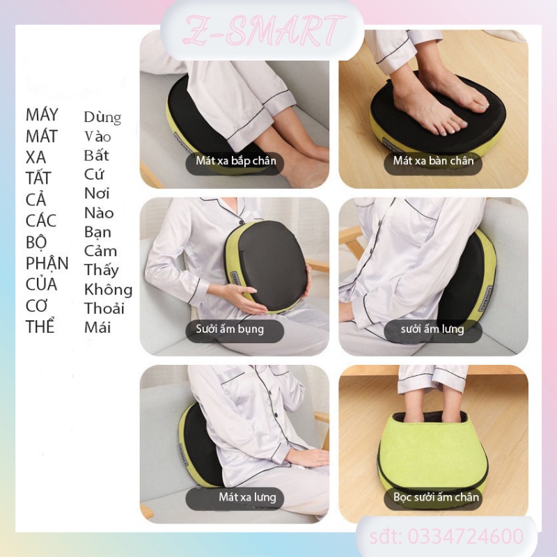Máy Massage Bàn Chân Cao Cấp - Máy Mát Xa Toàn Thân Thế Hệ Mới