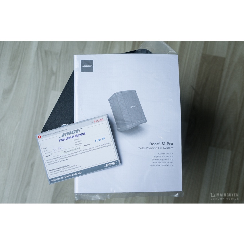 Loa Loa Bose S1 Pro New Chính Hãng (Kèm Pin) - Bảo Hành 12 Tháng