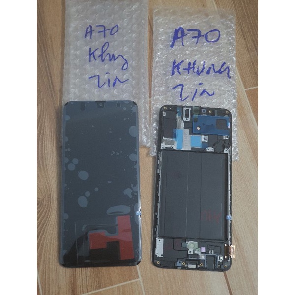 Màn hình samsung A70 zin khung,màn oled 2ic phôi nhỏ phôi lớn,màn Qx công nghệ mới