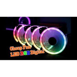 Fan LED RBG Coolmoon không remote
