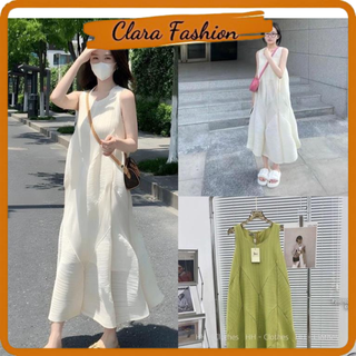 Đầm maxi sát nách vân sóng 2 màu có ảnh thật clara siêu xinh