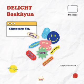 Bộ Hình Dán Baekhyun Delight