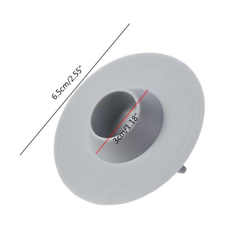 Nắp Silicone Đậy Cống Thoát Nước Sàn Nhà Có Tay Cầm Thông Dụng