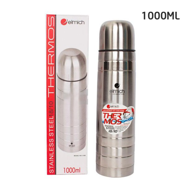 BÌNH GIỮ NHIỆT ELMICH EL-5198/5197 0.75L/1L Inox 304