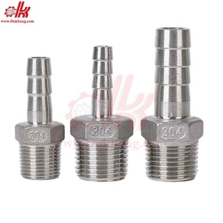 Nối đuôi chuột ren ngoài inox 304