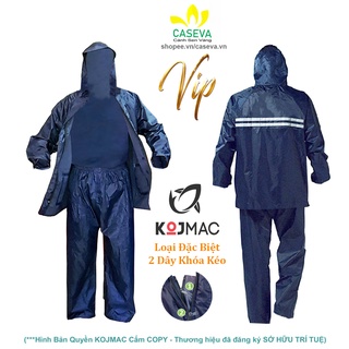 Áo Mưa 1 Người Lớn Dây Khóa Kéo Cao Cấp Đặc Biệt ( Quần Áo Khoác Chống Nước Bộ Bít Một Đầu Có Túi Nón Liền Thân )