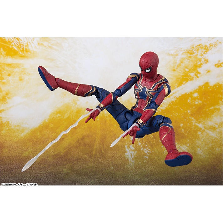 (Hết hàng) Mô hình khớp người nhện Iron Spider Man 15cm