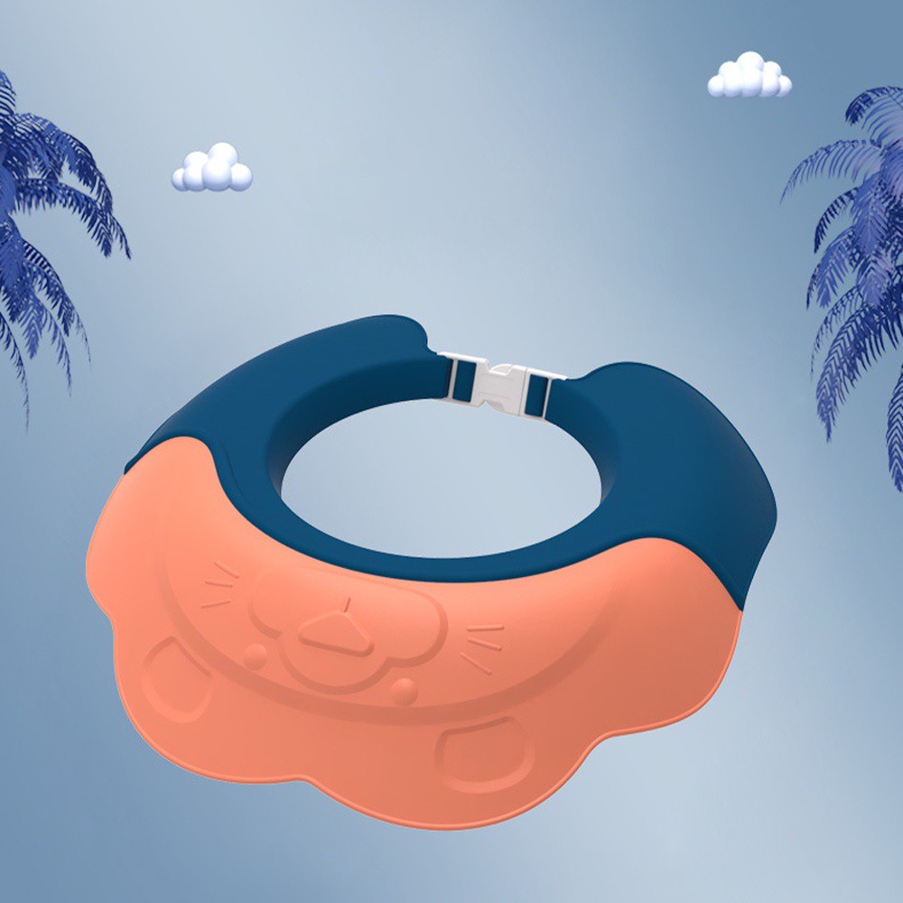 Mũ Chắn Nước Gội Đầu Bảo Vệ Tai Bằng Silicon Nhiều Màu Tùy Chỉnh Nhỏ Gọn Chống Nước Cho Bé