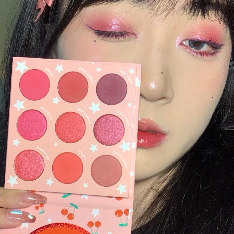 Bảng phấn mắt trang điểm 9 ô Colourpop Cherry Crush