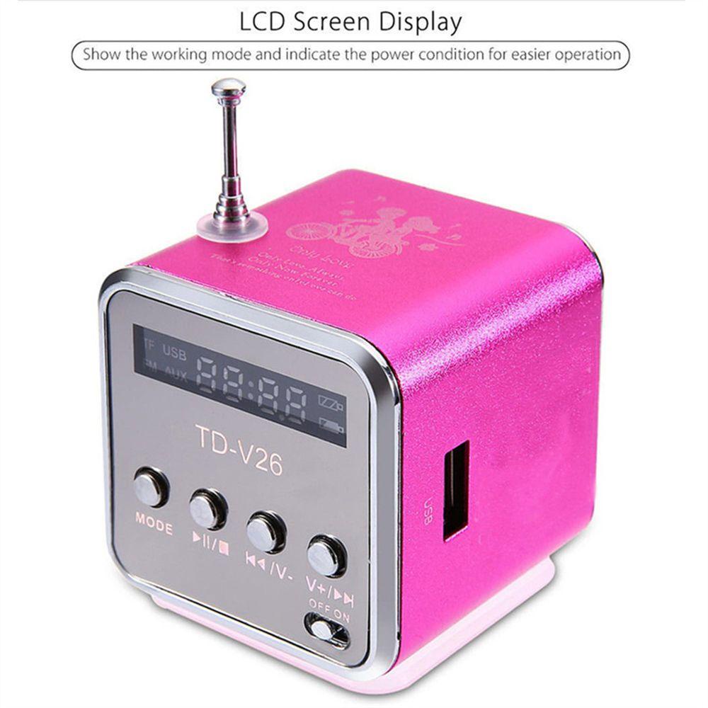 Loa Nghe Nhạc MP3 Kết Nối Bluetooth Siêu Trầm Có Đài FM Mini SHOUKEY